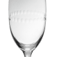 Set of 2 Lead-Free Crystal Champagne Flutes Perles - design