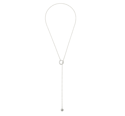 christofle sterling silver lariat necklace 1