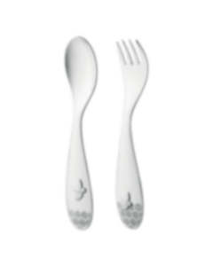 christofle ベビー用カトラリーセット (2pcs) ベベ  シルバーコーティング 