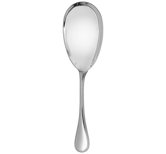 christofle rice and potato spoon perles  silver plated 1