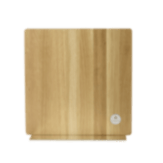 christofle Support pour couteaux et tablette en chêne et métal argenté