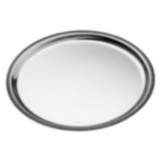 christofle Round tray 30cm Malmaison  Silver plated
