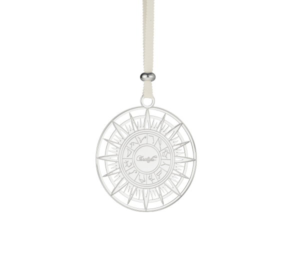 christofle set of 3 silver-plated ornaments - 2023 8