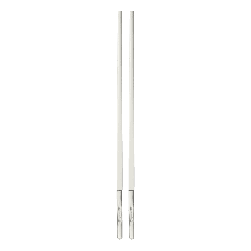 Silver-Plated White Chinese Chopsticks UNI