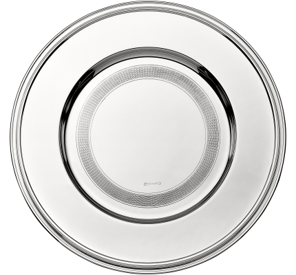 christofle silver-plated charger presentation plate 5