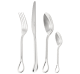 24-Piece Silver-Plated Flatware Set with Free Storage Box