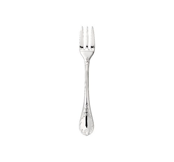 christofle cake fork marly  silver plated 1