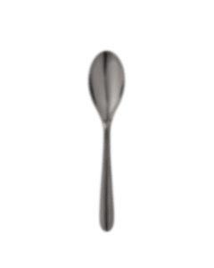christofle Stainless steel soup spoon - black colour