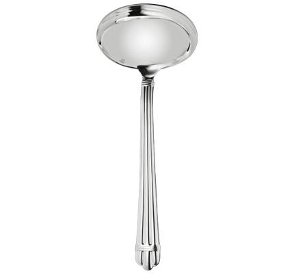 christofle gravy ladle aria  silver plated 1