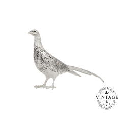 Pheasant, Silverware - Vintage