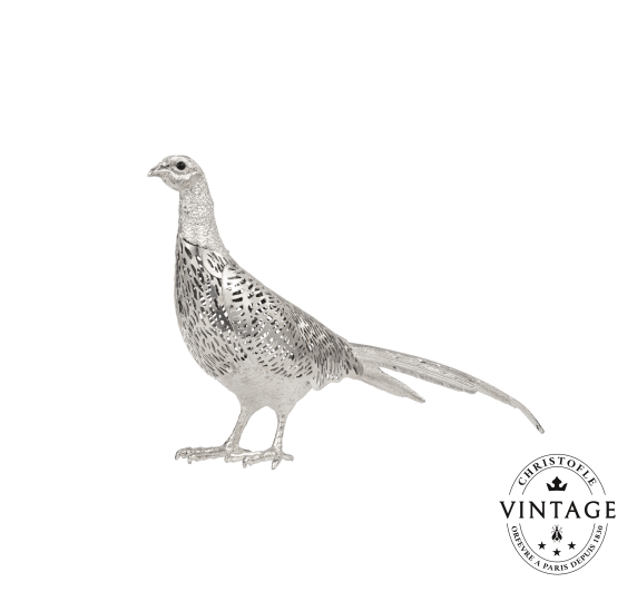 Pheasant, Silverware - Vintage