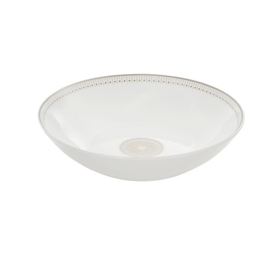 christofle porcelain soup cereal bowl platinum finish 0