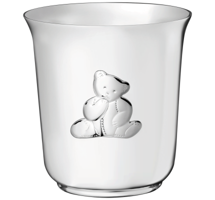 christofle baby cup charlie bear  silver plated 1