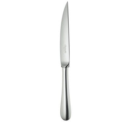 christofle couteau à steak en métal argenté 1