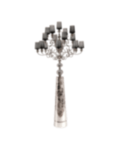christofle Crystal Chandelier Floor Lamp