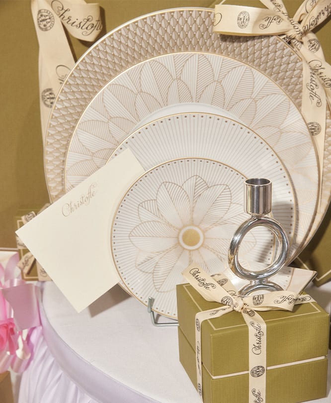 Moutain of wedding gifts