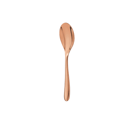 christofle stainless steel coffee spoon - copper colour 4