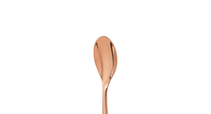 christofle stainless steel coffee spoon - copper colour 4
