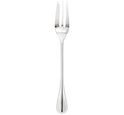 christofle serving fork perles  sterling silver 1