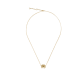 christofle sterling silver gilded 24 carats pendant necklace  0