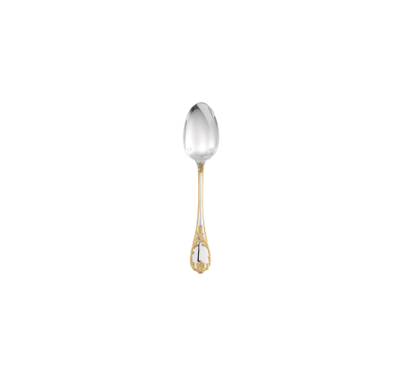 christofle partially gilded silver plated after dinner teaspoon 1