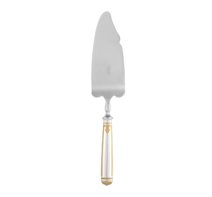 christofle partially gilded silver-plated cake server 0