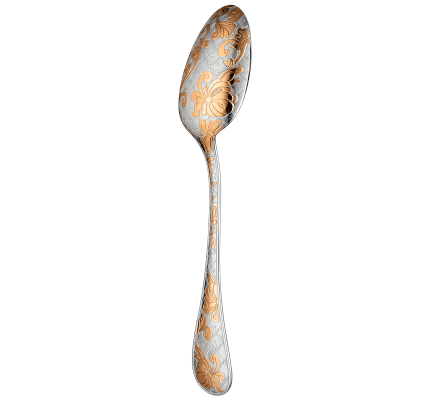 christofle table spoon jardin d'eden silver plated 3