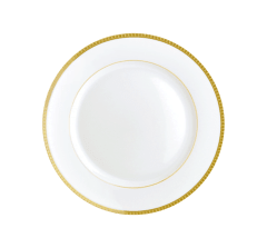 christofle dessert plate malmaison  porcelain 2