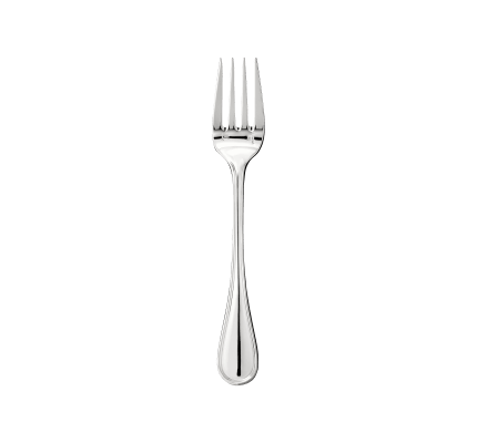 christofle fourchette à salade en métal argenté 1