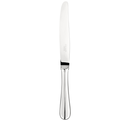 christofle couteau de table en métal argenté 1