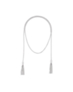 christofle Sterling Silver Tie Necklace Chain 
