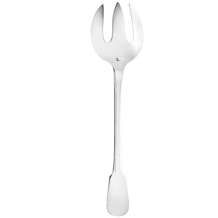christofle silver-plated salad serving spoon 3