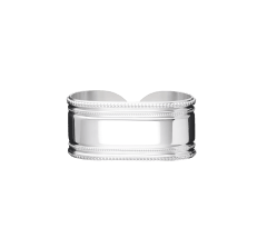 christofle silver-plated opened napkin ring 1