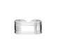 christofle silver-plated opened napkin ring 1