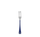 christofle silver plated dessert fork - marbled blue 1