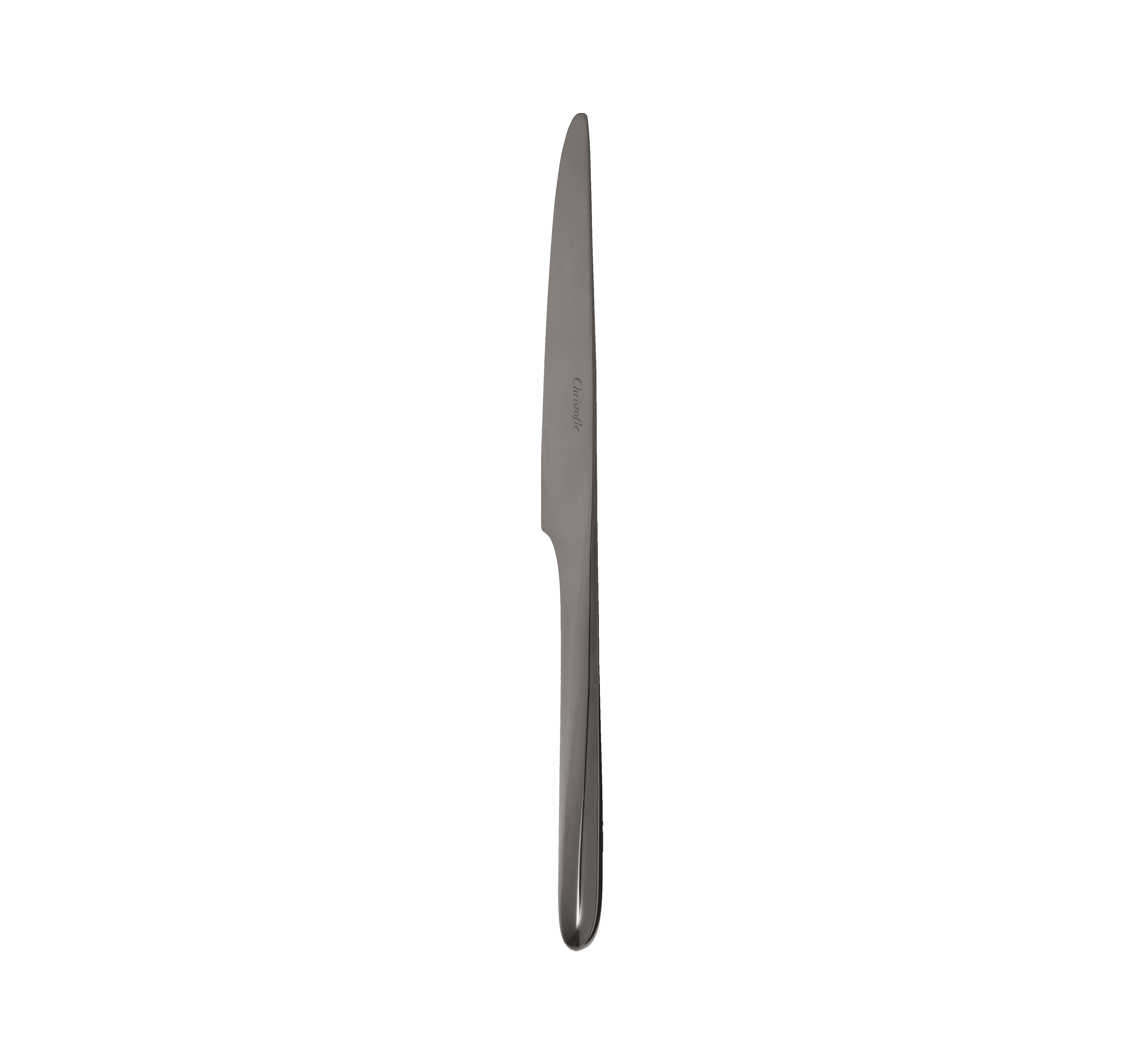 christofle black stainless steel dessert knife 3