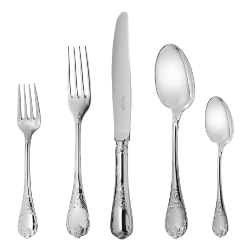 48 pieces flatware set small and big cutlery, fish knife +