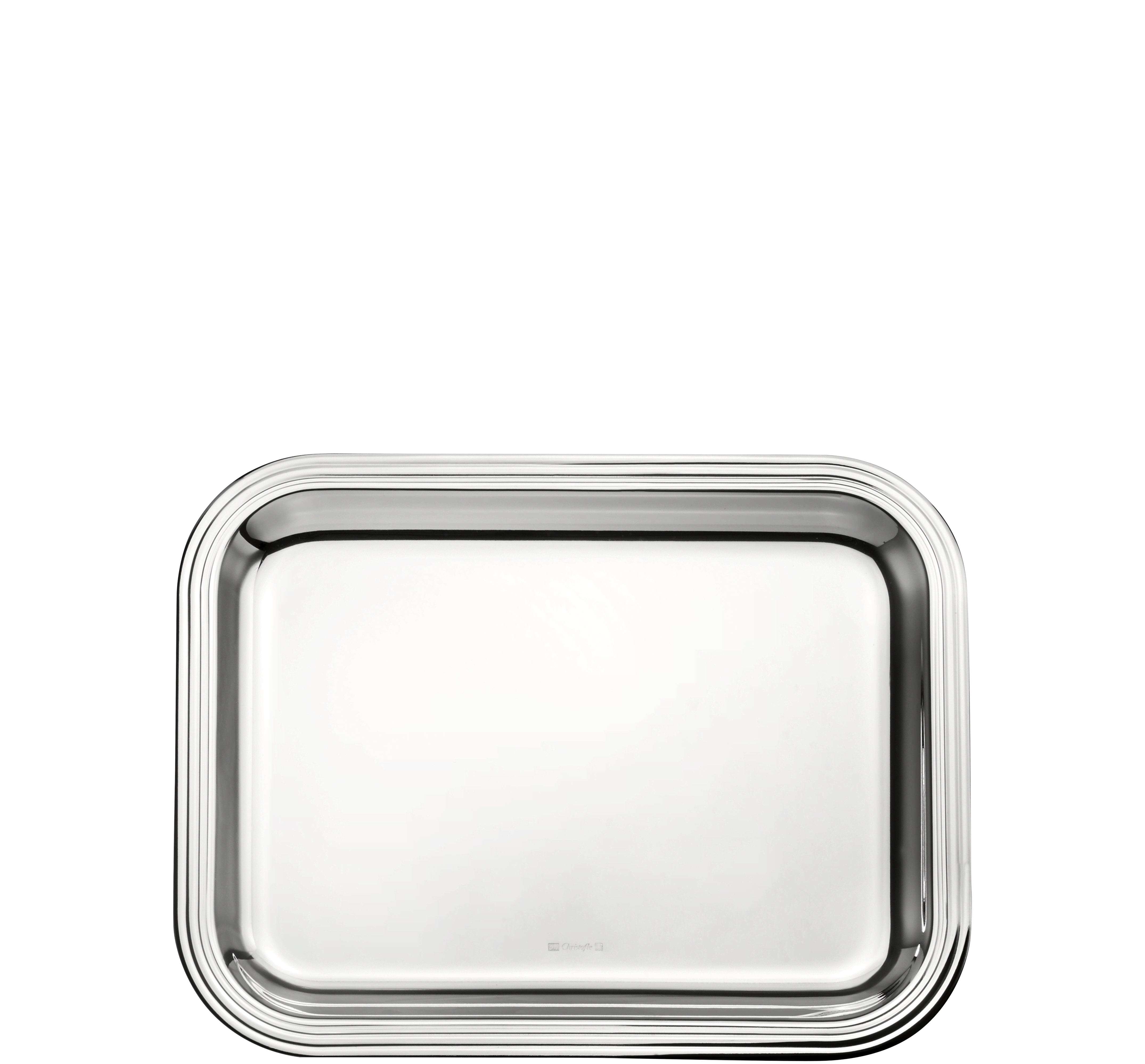 christofle plateau rectangulaire en métal argenté - 26 x 20 cm 5