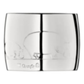 christofle napkin ring savane  silver plated 1