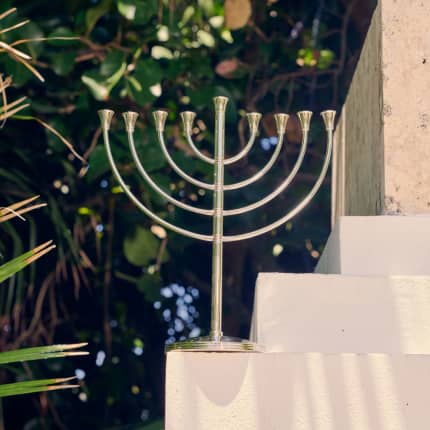 christofle silver-plated hanukkah 1