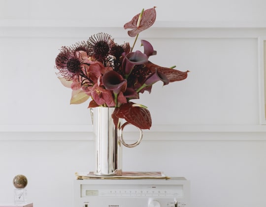 2-Tier Silver-Plated Dessert Stand 