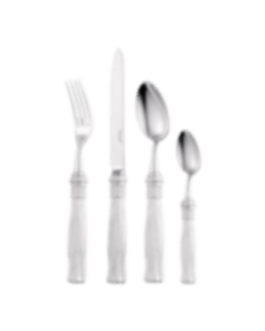 christofle silver-plated 4-piece set pompon 0