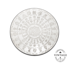 christofle vintage silvered trivet 1