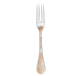 christofle partially gilded silver plated dinner fork - pink gold 1