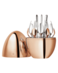 christofle Ensemble pour 6 personnes (24 pièces) Rose Gold en métal argenté avec écrin