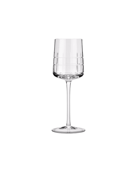 White wine glass Graphik  Crystal