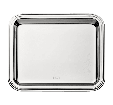 christofle silver plated  tray 20 x16 cm 1