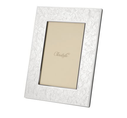 christofle silver plated picture frame - for 10 x 15 cm photos 1