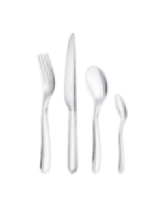 christofle 24-piece Silver-Plated Flatware Set for 6 People with Small Storage Box