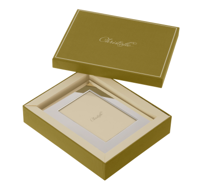 christofle silver plated picture frame - for 10 x 15 cm photos 1